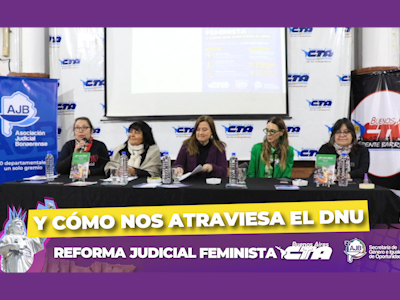 Charla-debate: Reforma Judicial Feminista