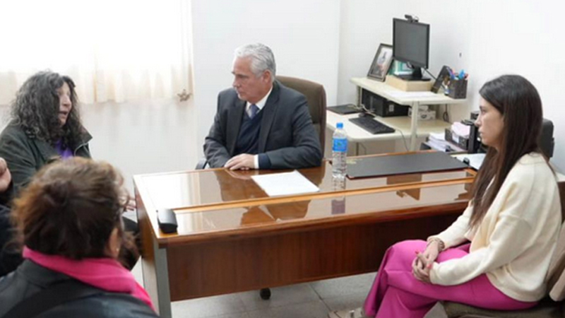 La AJB Departamental se reunió con el Presidente Sergio Torres