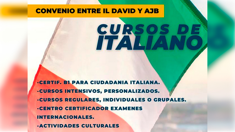 Convenio para estudiar italiano