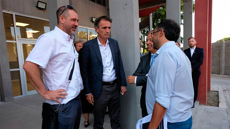 Inauguración del edificio de Defensorías y reunión con el Ministro de Infraestructura por problemas edilicios