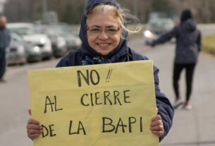 La AJB en la movilización en defensa de la Base Aeronaval de Punta Indio