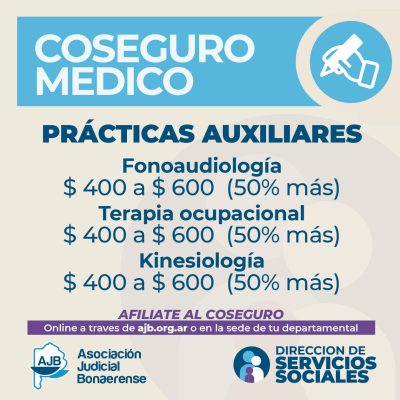 Coseguro Médico: segunda etapa de aumentos de coberturas